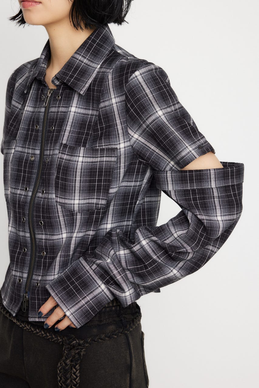 【新品】値下中　ラグアジェム　チェックlaguagem LAGUA GEM | 2WAY COMPACT CHECK シャツ (シャツ・ブラウス