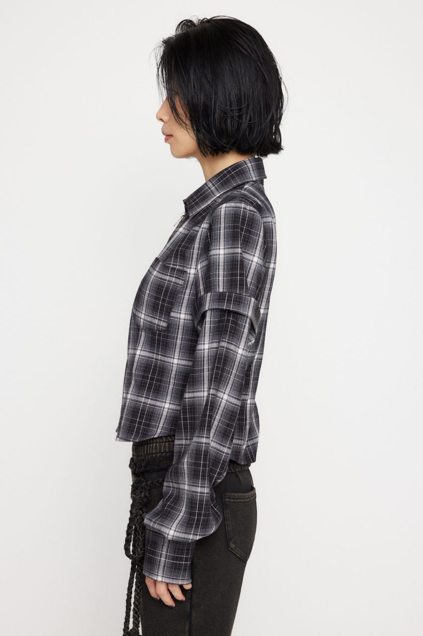 【新品】値下中　ラグアジェム　チェックlaguagem LAGUA GEM | 2WAY COMPACT CHECK シャツ (シャツ・ブラウス
