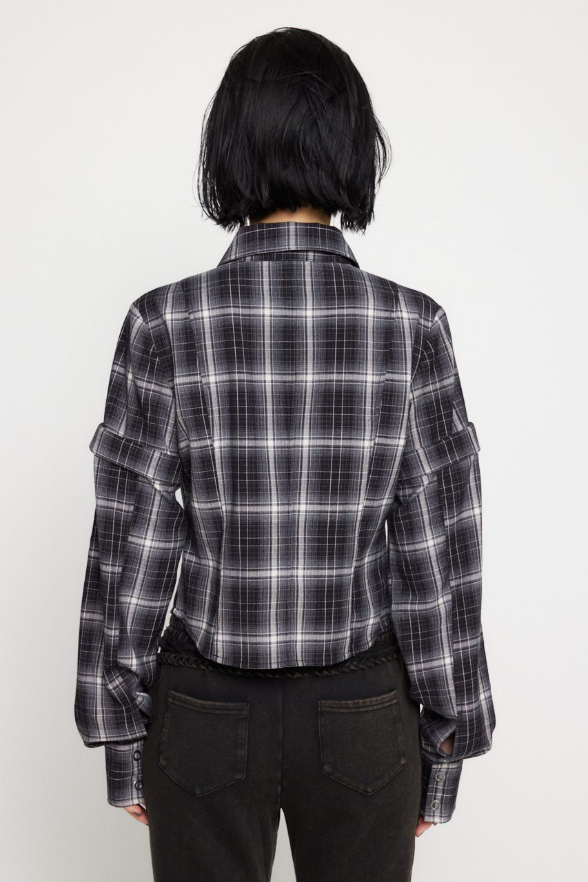 【新品】値下中　ラグアジェム　チェックlaguagem LAGUA GEM | 2WAY COMPACT CHECK シャツ (シャツ・ブラウス