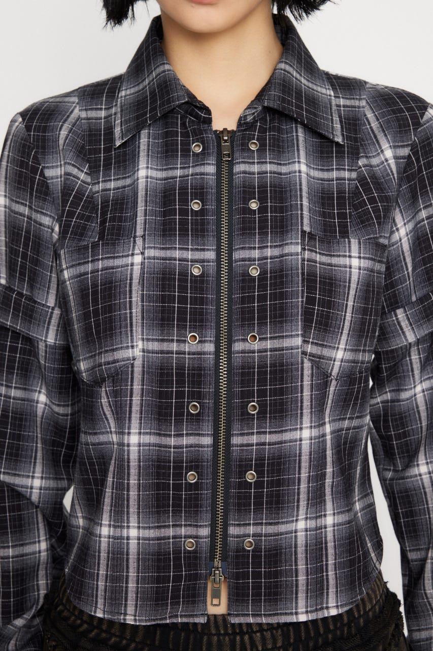【新品】値下中　ラグアジェム　チェックlaguagem LAGUA GEM | 2WAY COMPACT CHECK シャツ (シャツ・ブラウス