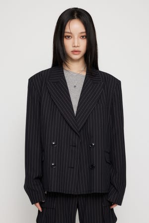 LAGUA GEM KNIT DOCKING ブルゾンセットアップ LAGUA GEM | KNIT DOCKING ブルゾン (ブルゾン ) |SHEL'TTER