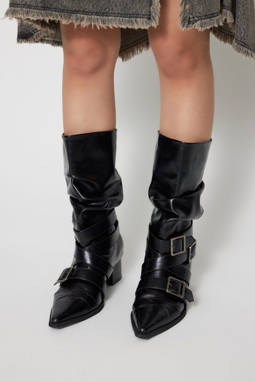 LAGUA GEM フリンジポイントブーツ LAGUA GEM | FRINGE POINT ブーツ (ブーツ ) |SHEL'TTER WEBSTORE