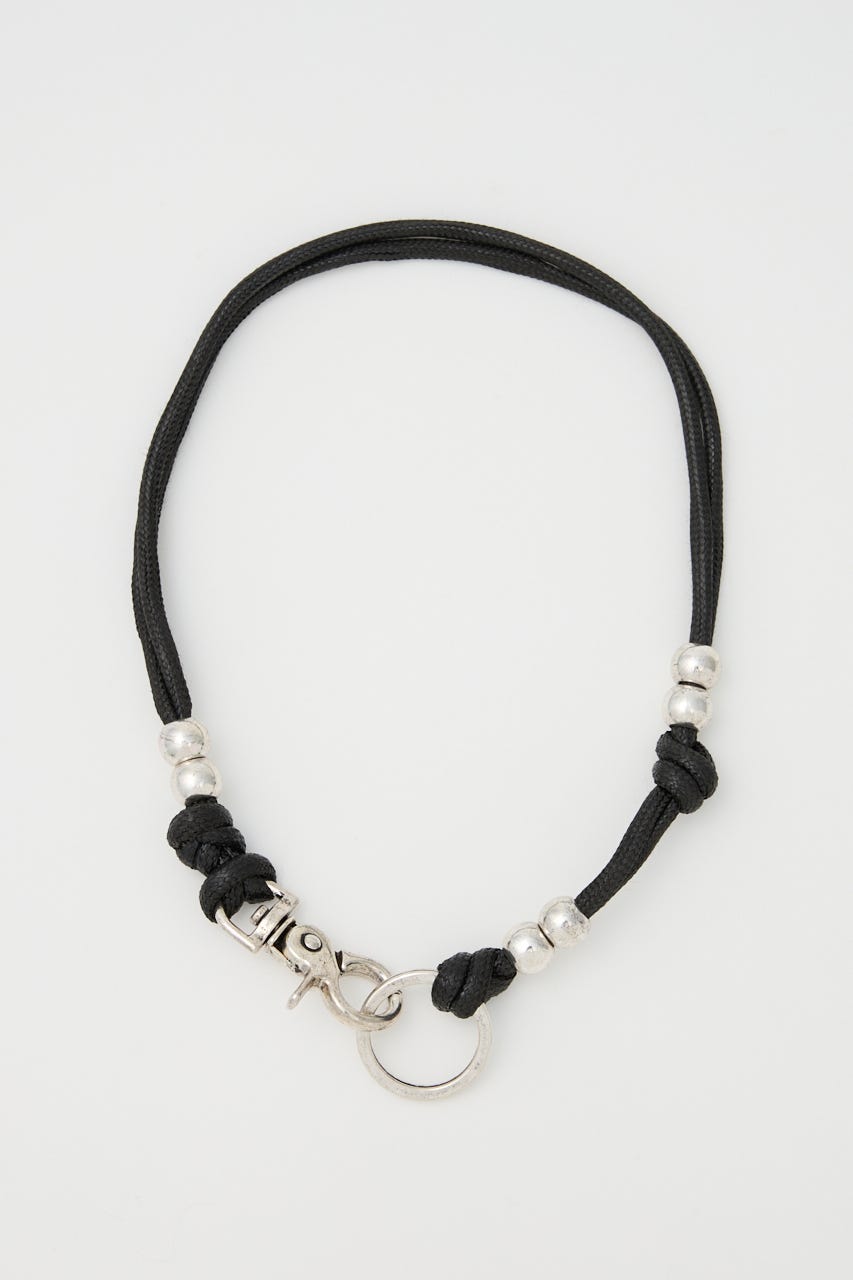 ROPE CLIP ネックレス BLK FREE