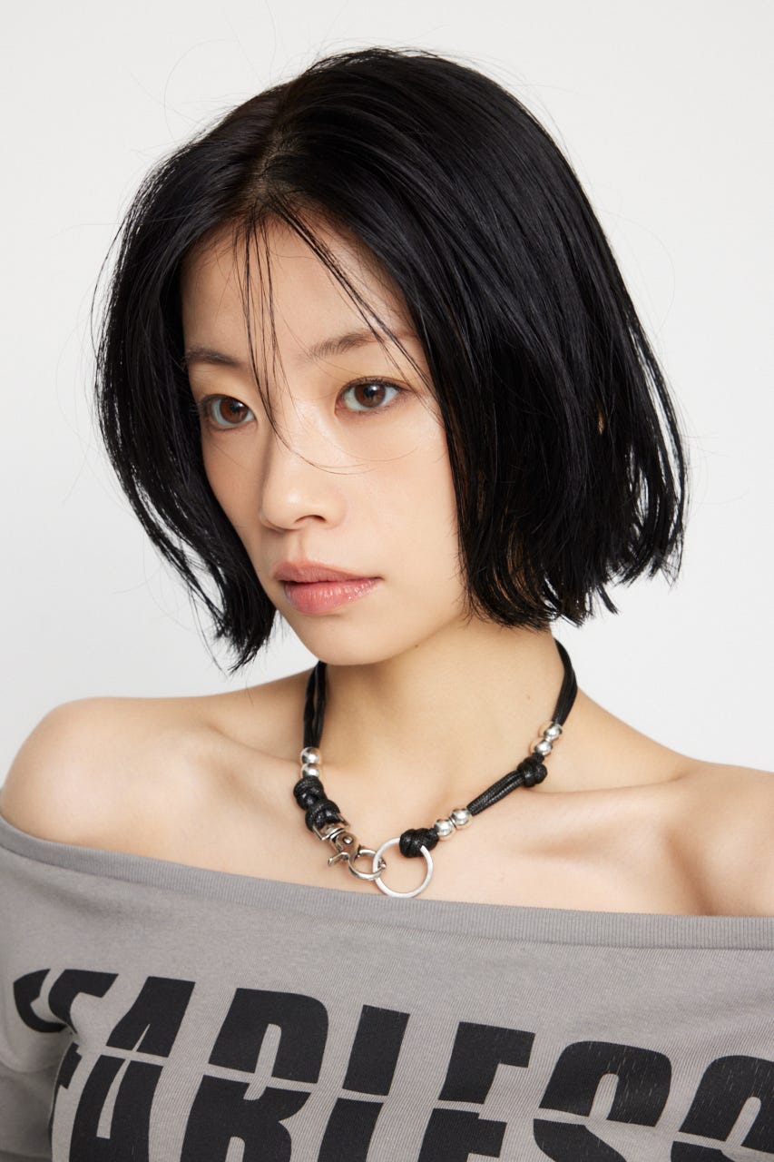 ROPE CLIP ネックレス BLK FREE