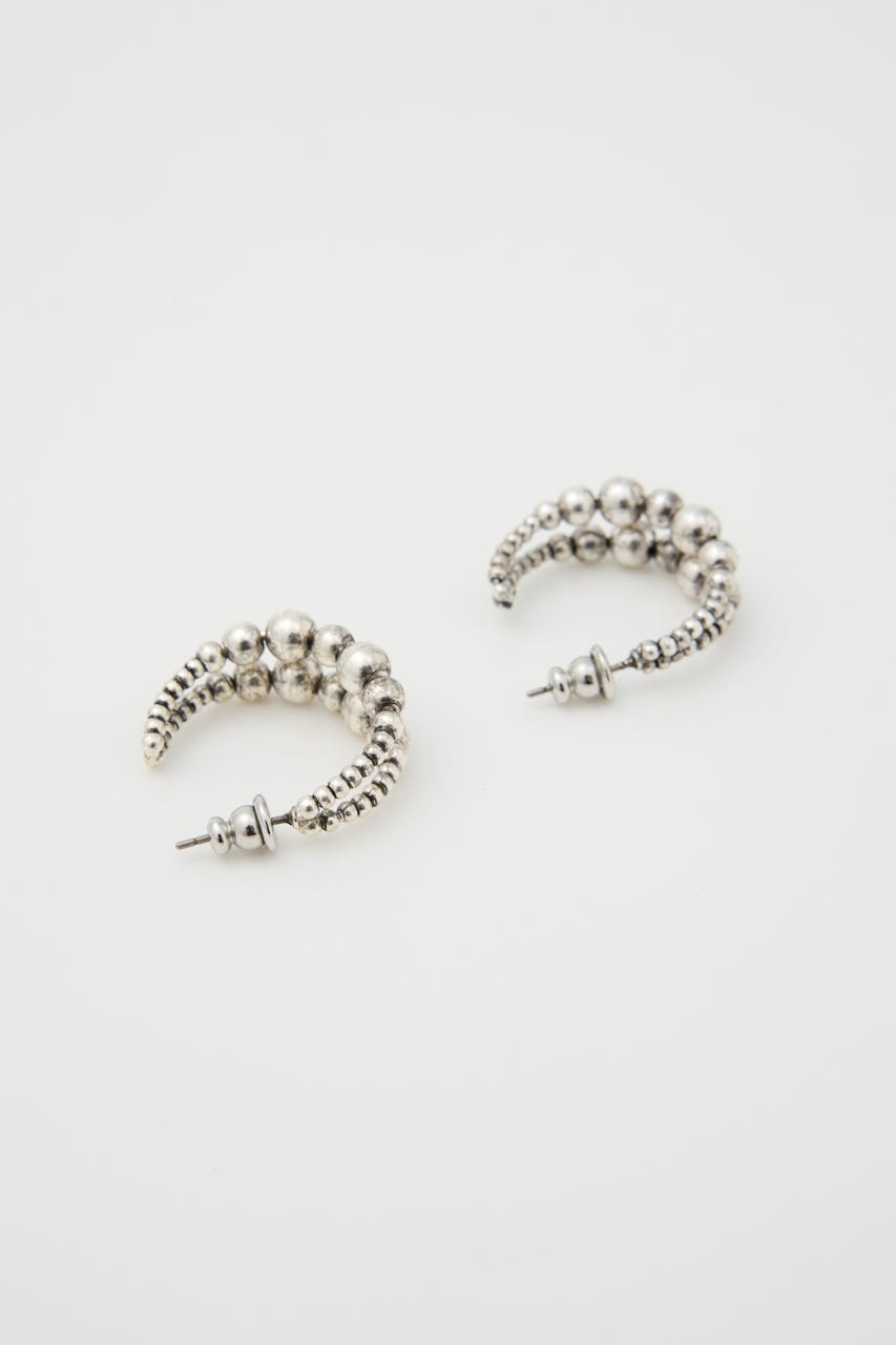 MANY BALL ピアス SLV FREE