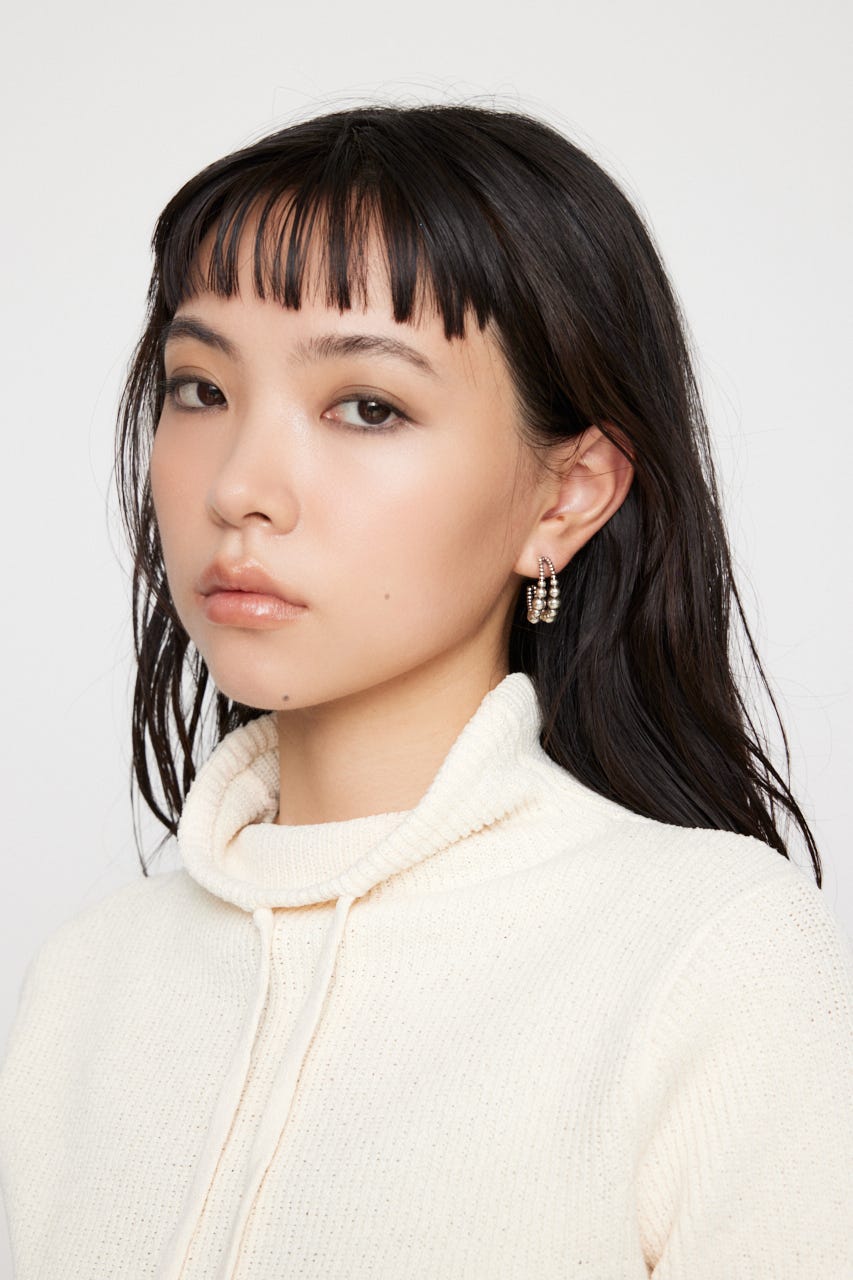 MANY BALL ピアス SLV FREE