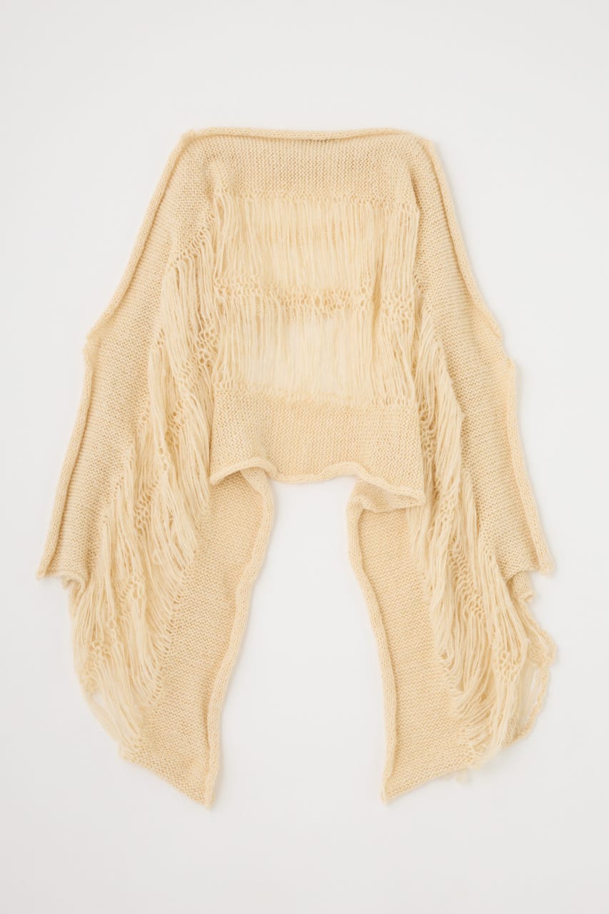 LAGUA GEM | CRASH KNIT ストール (ストール・マフラー ) |SHEL