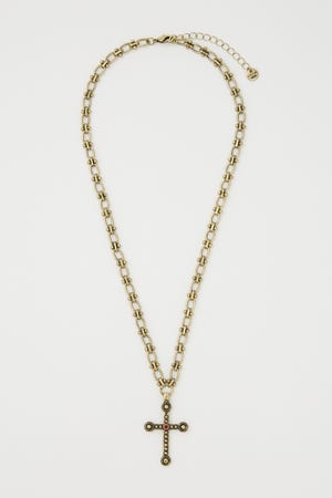 METAL ROSARY ネックレス