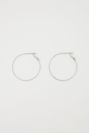 BASIC BIG HOOP ピアス