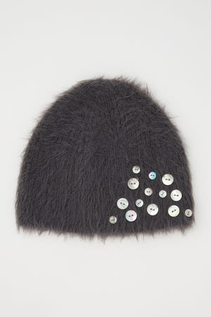 SHELL LIKE BUTTON ビーニー