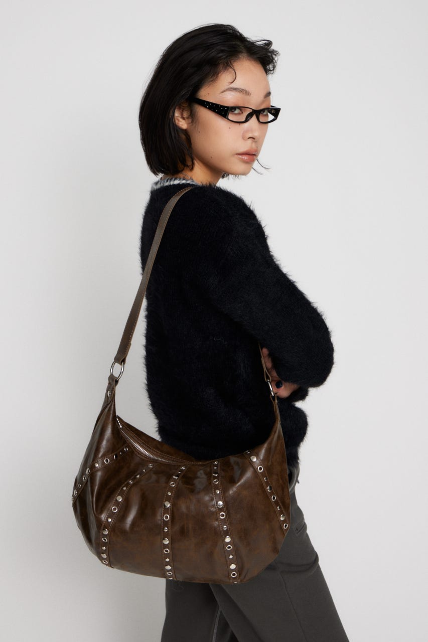 LINE METAL バッグ BRN FREE