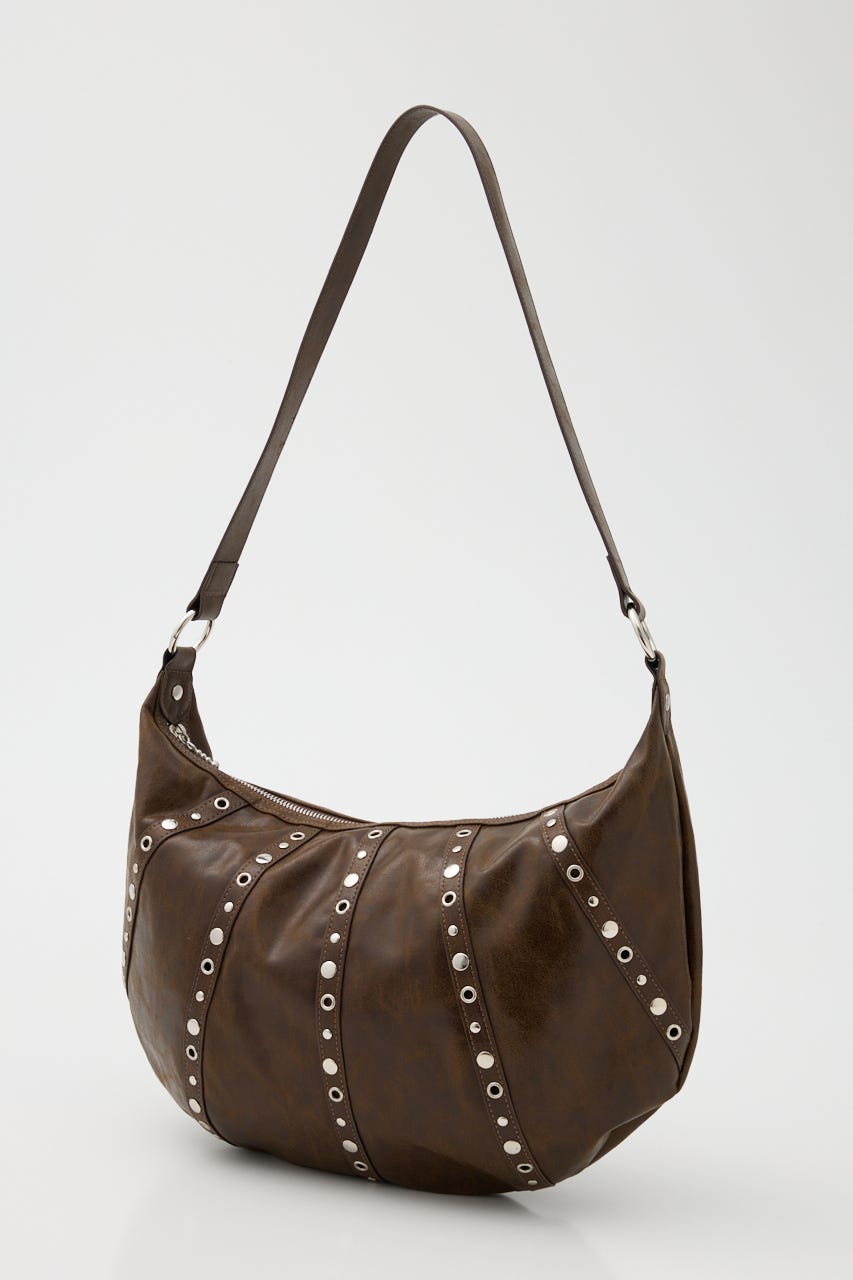 LINE METAL バッグ BRN FREE