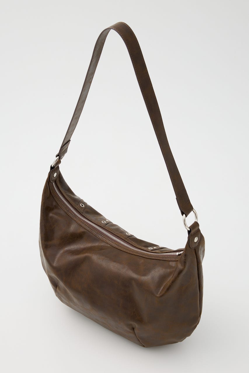 LINE METAL バッグ BRN FREE