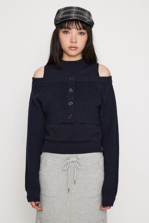 SEIRA laguagem オフショル LAGUA GEM | SEIRA×LAGUA MOTIF トップス (Tシャツ・カットソー