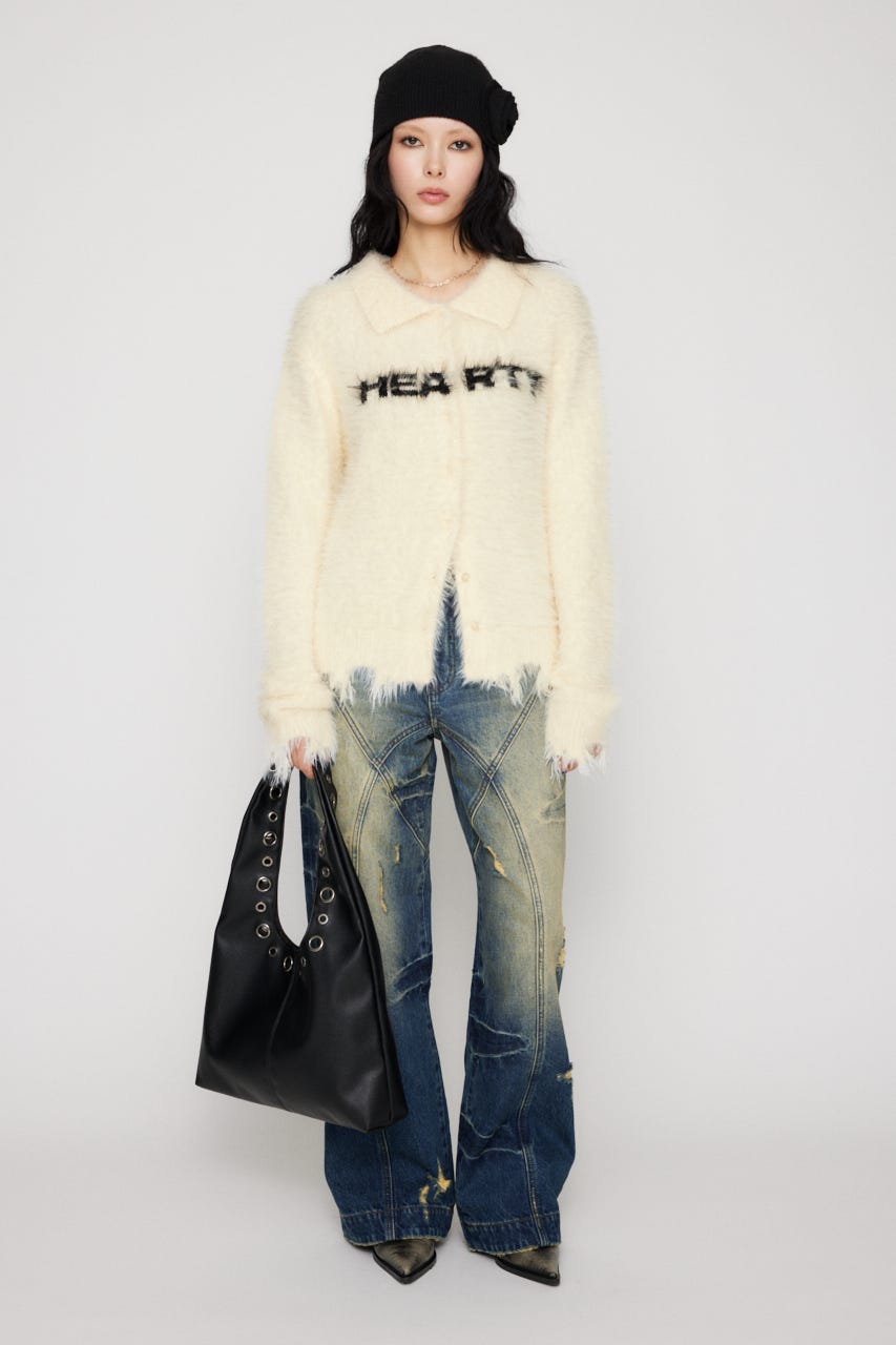 NO COFFEE x ICE EROSION RANGEAS ラバーチャーム LAGUA GEM | CRASH POINT SHAGGY ニット (ニット ) |SHEL'TTER