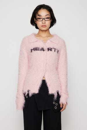 CRASH POINT SHAGGY ニット