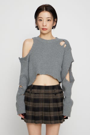 OVER CRASH ニット