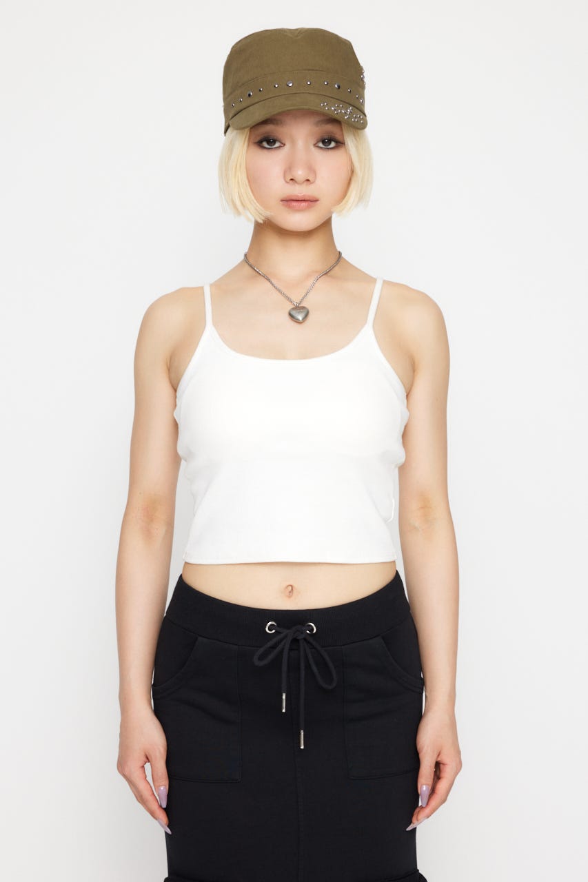 INNER CUP キャミソール WHT FREE