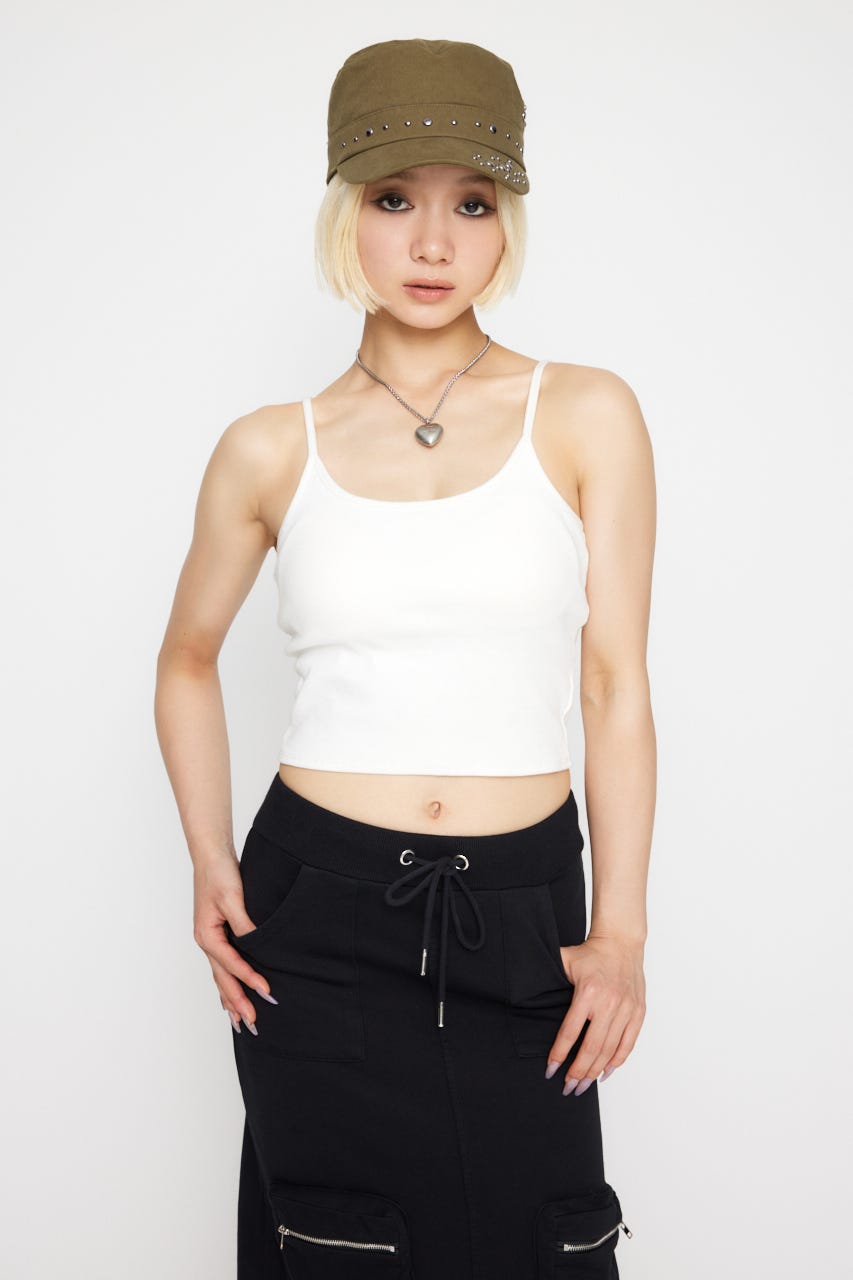 INNER CUP キャミソール WHT FREE