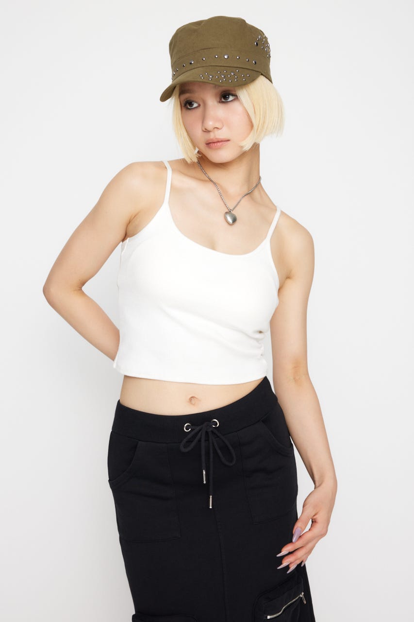 INNER CUP キャミソール WHT FREE