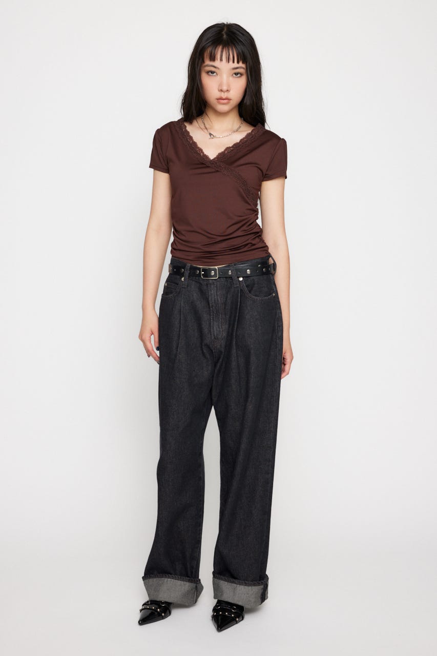トップス TAMA LAGUA GEM | EDGE LACE COMPACT トップス (Tシャツ・カットソー