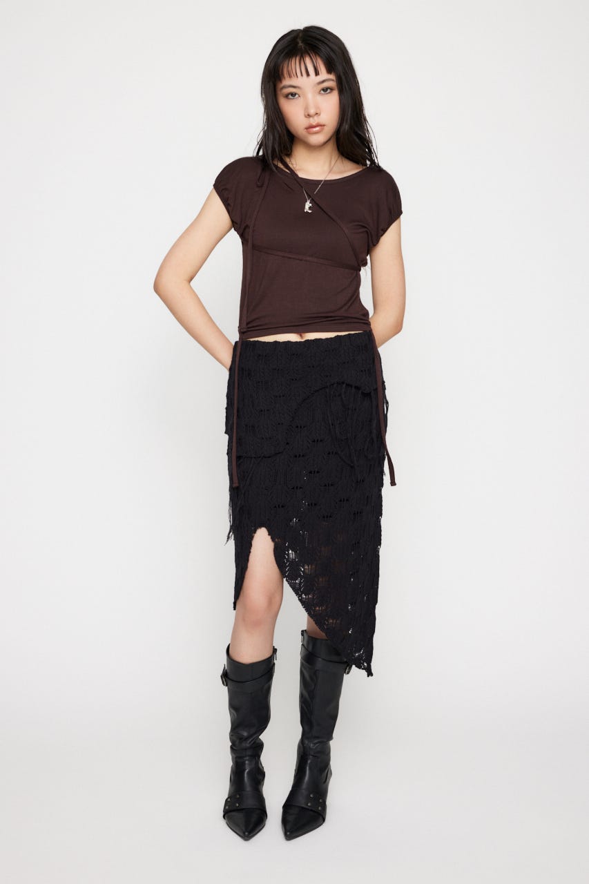 トップス LAGUA GEM | RIBBON DROP トップス (Tシャツ・カットソー(半袖