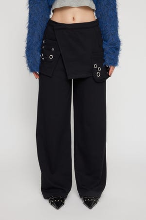 2PIECE EYELET スウェットパンツ