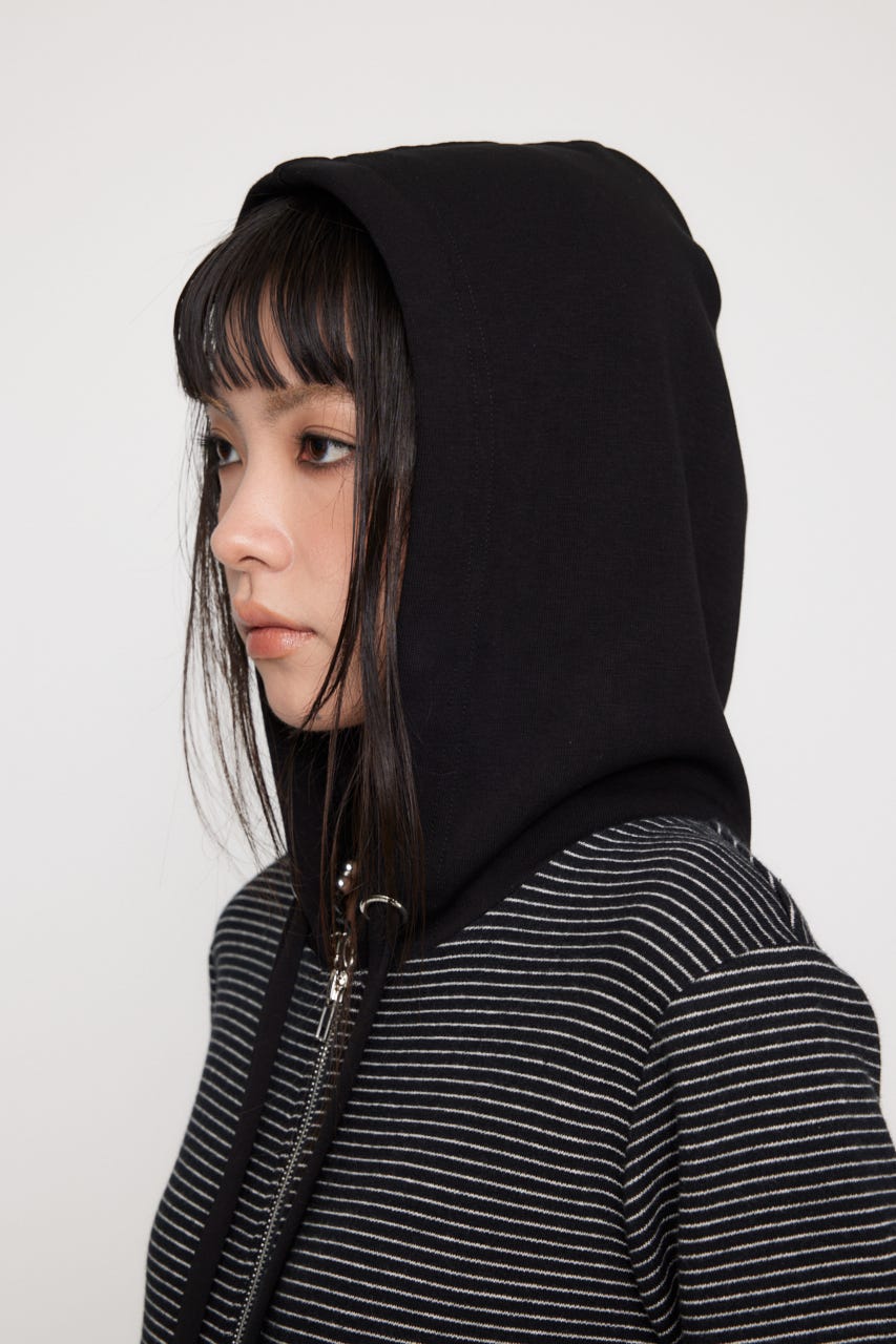 LAGUA GEM | BORDER HOODIE ロンパース (オールインワン ) |SHEL