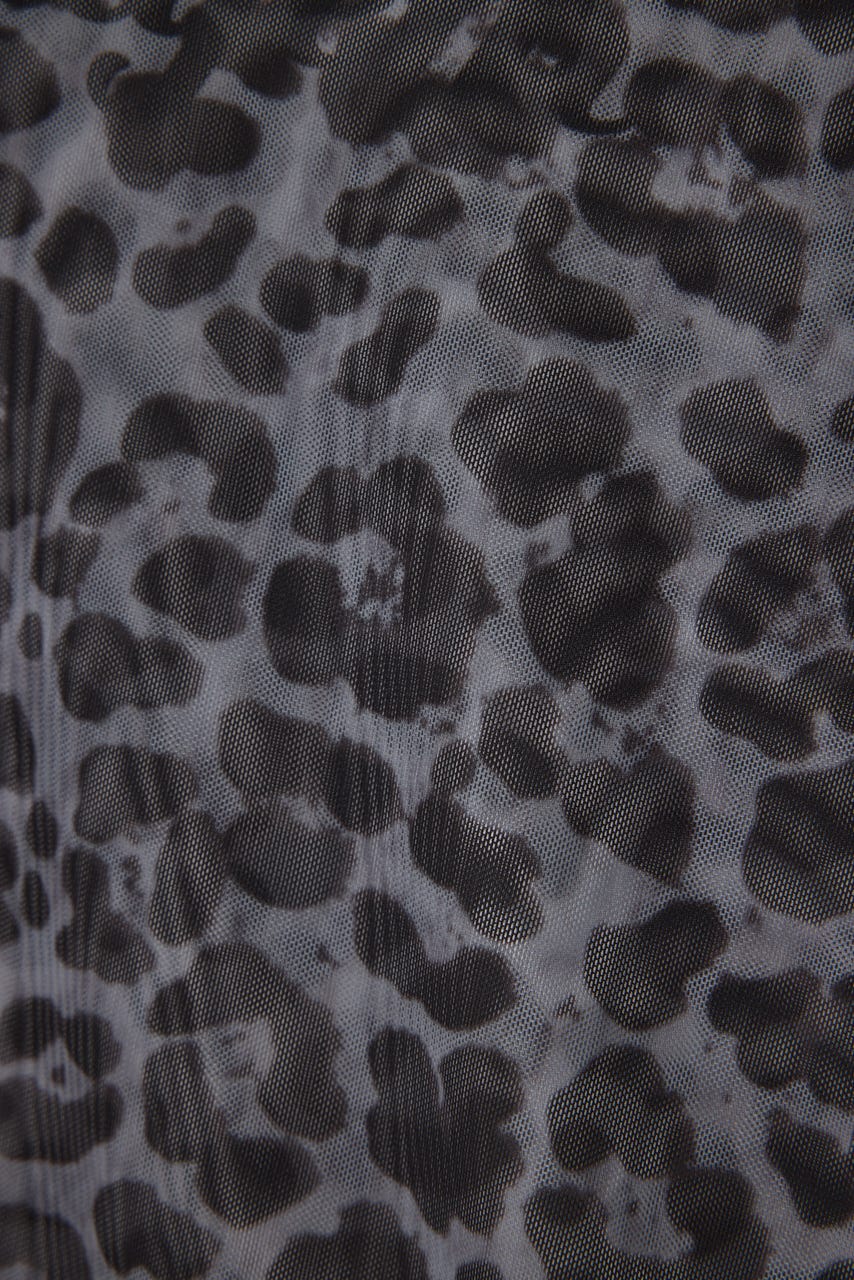 LAGUA GEM | LEOPARD SHEER トップス (Tシャツ・カットソー(長袖