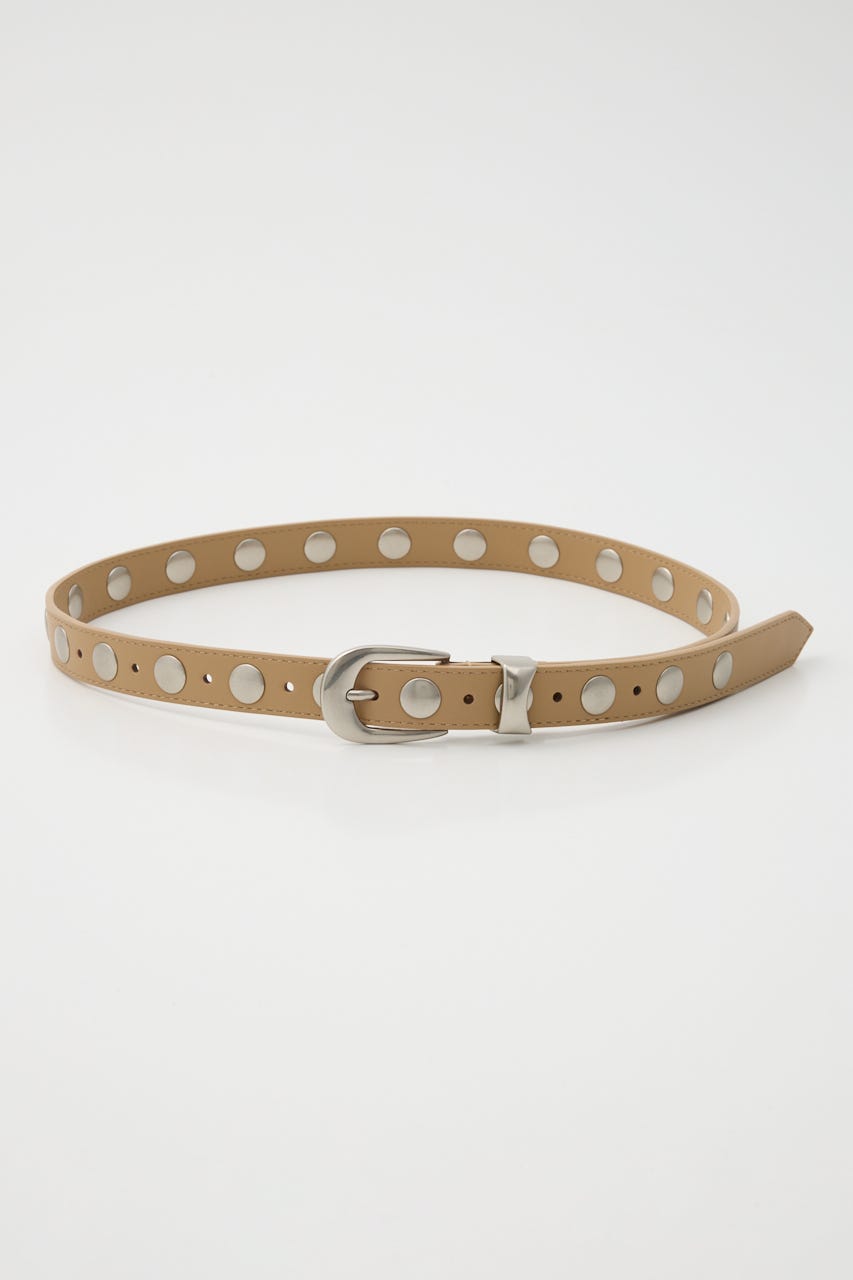 LAGUA GEM STUDS BELT バッグ LAGUA GEM STUDS BELTED ショルダーバッグ GRY -ファッション