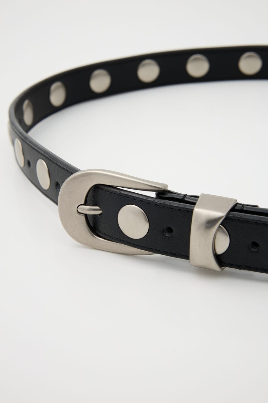 THICK STUDS ベルト ブラック　laguagem LAGUA GEM | THICK STUDS ベルト (ベルト ) |SHEL'TTER WEBSTORE