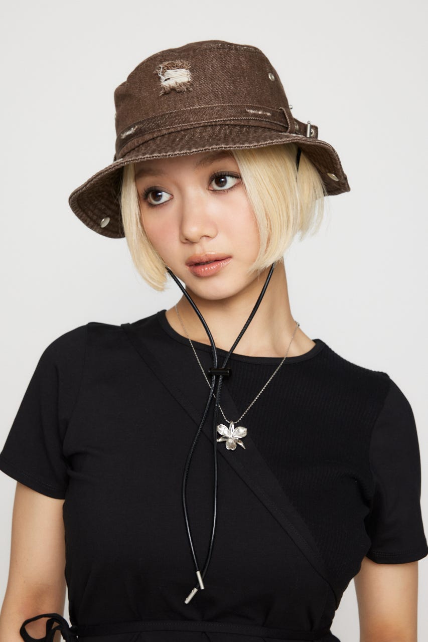 LAGUA GEM | WASH VINTAGE SAFARI ハット (帽子 ) |SHEL'TTER