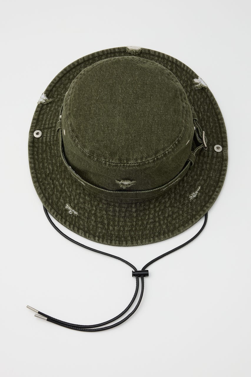 完売品 LAGUA GEM BRIM FOLDED ハット LAGUA GEM（ラグアジェム）の「BRIM FOLDED ハット（ハット