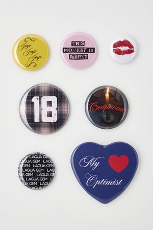 LAGUA GEM | CAN BADGE 7 PIECES SET (その他ファッション雑貨