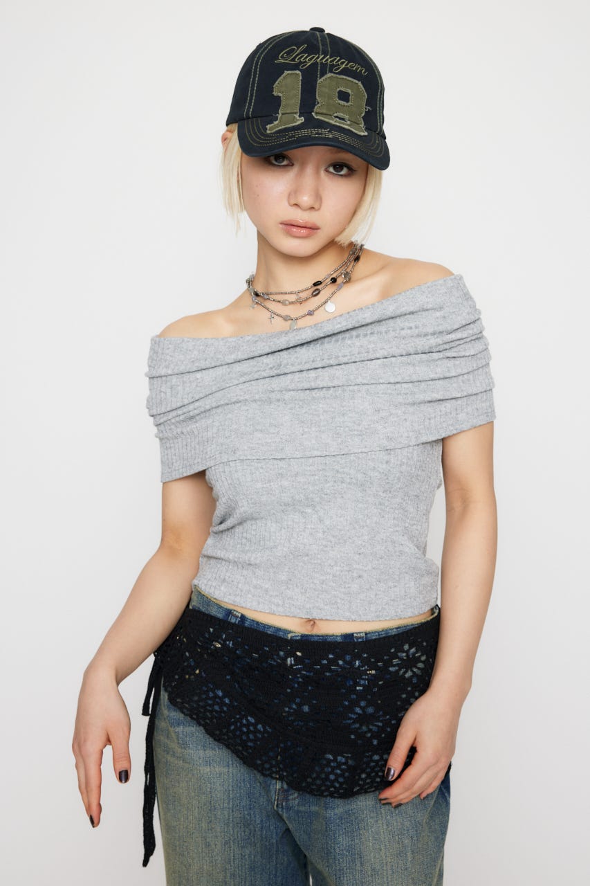LAGUA GEM | OFF SHOULDER 2WAY トップス (その他トップス