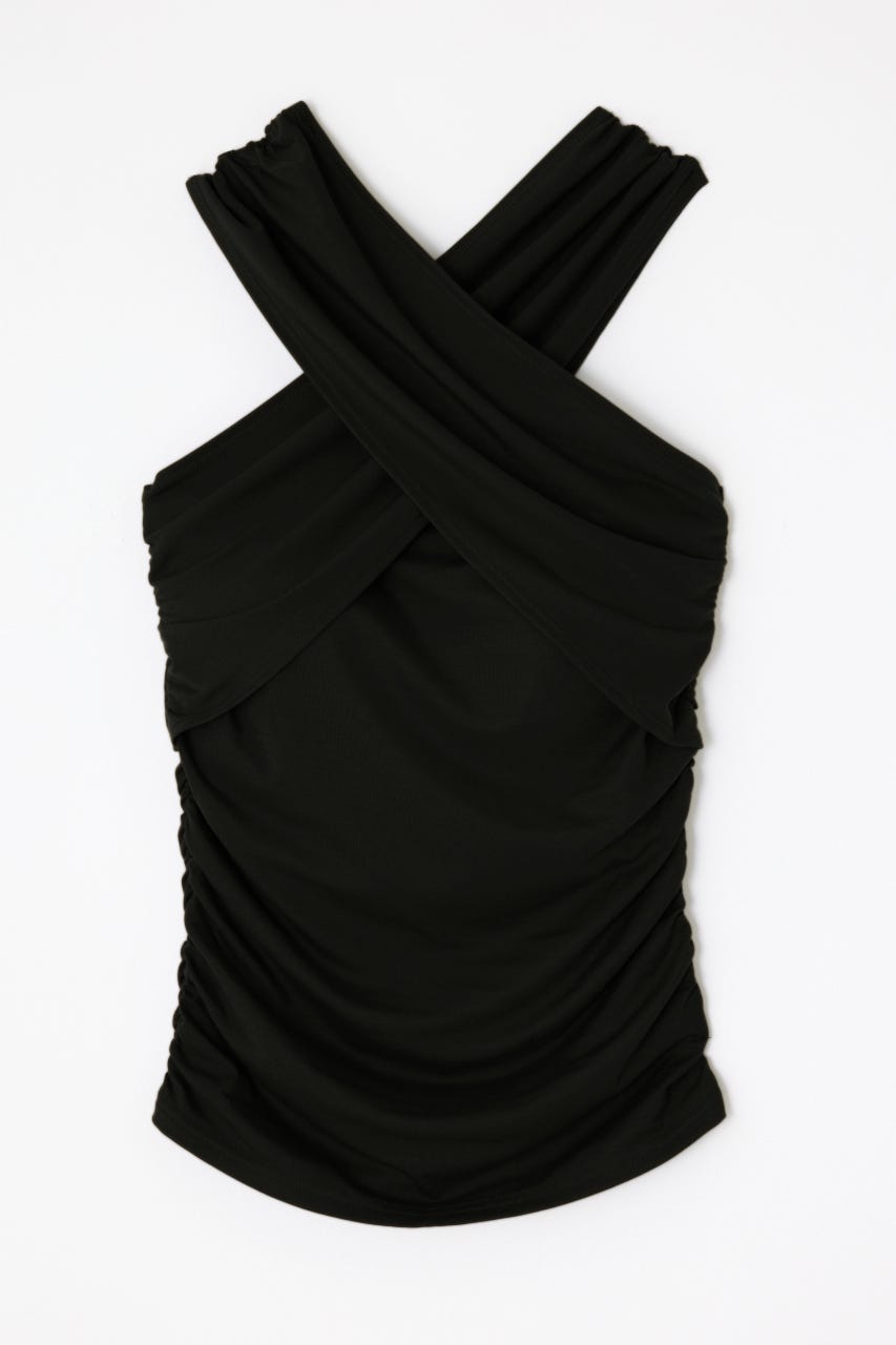 LAGUAGEM、SHIRRING MANYWAY ベアトップ LAGUA GEM | SHIRRING MANYWAY ベアトップ (ベアトップ ) |SHEL