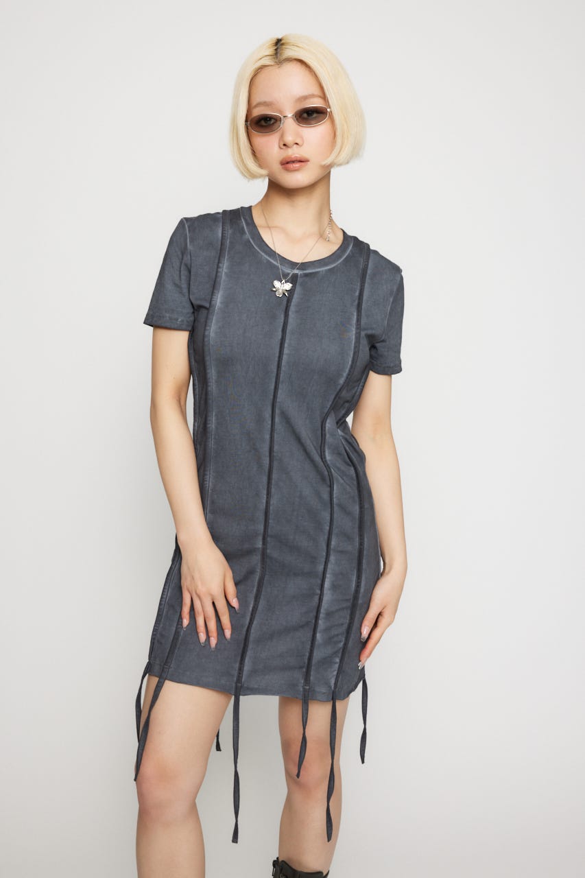 LAGUA GEM | DANGLE WASH CUT ワンピース (ワンピース(ミニ