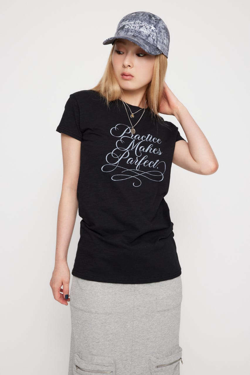 LAGUA GEM | MESSAGE SLAB チュニック (Tシャツ・カットソー