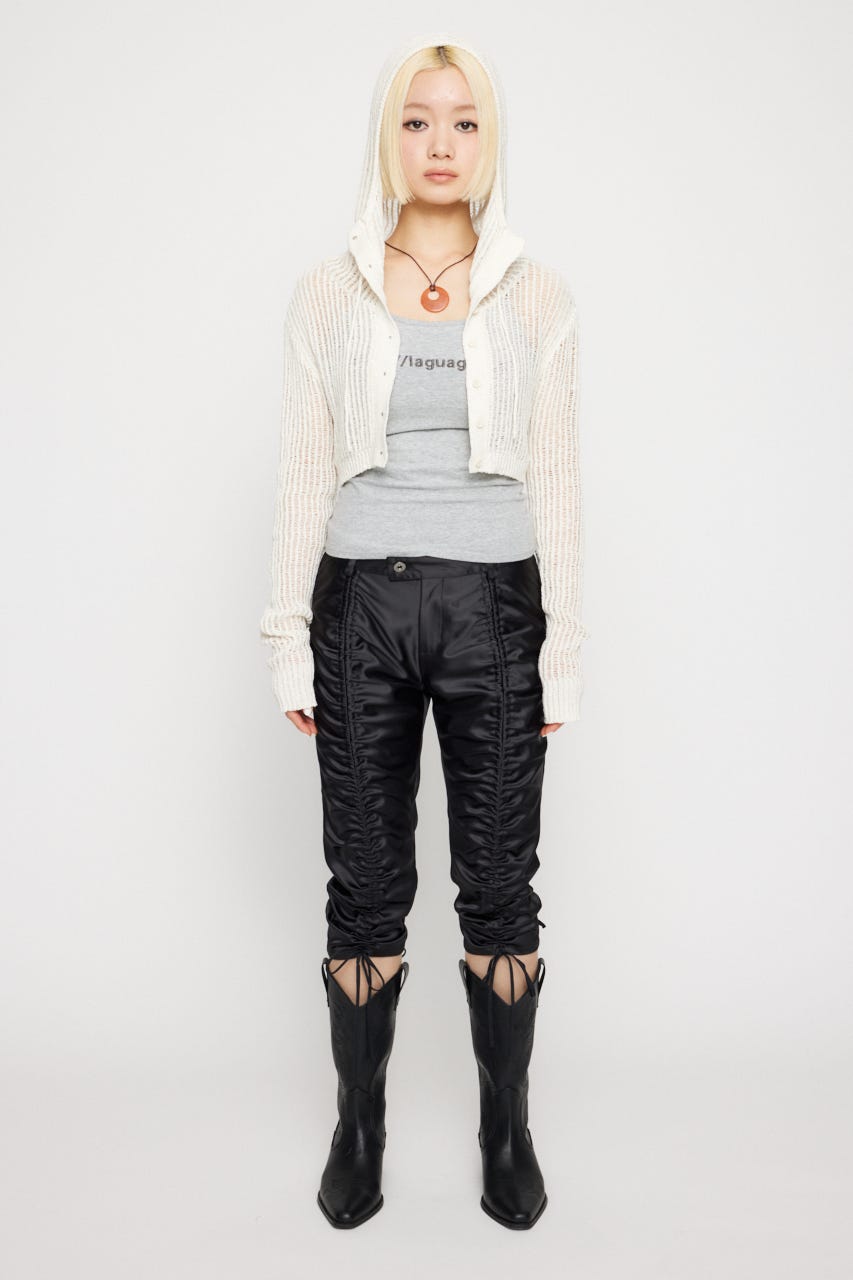 【新品】LAGUA GEM SHIRRING ショートパンツ LAGUA GEM | SHIRRING ショートパンツ (ショートパンツ ) |SHEL
