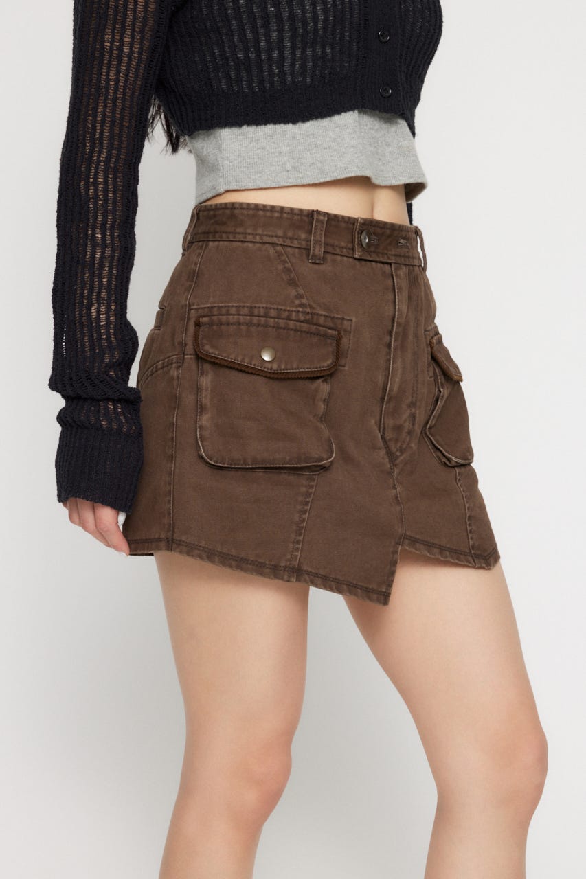 LAGUA GEM low waist スコート LAGUA GEM | MILITARY USED ミニスコート (ショートパンツ