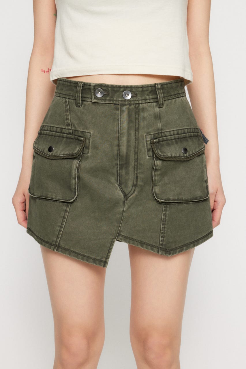 LAGUA GEM | MILITARY USED ミニスコート (ショートパンツ