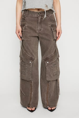 パンツ LAGUAGEM   2WAY GATHER PT LAGUA GEM（ラグアジェム）の「2WAY GATHER PT ギャザーパンツ