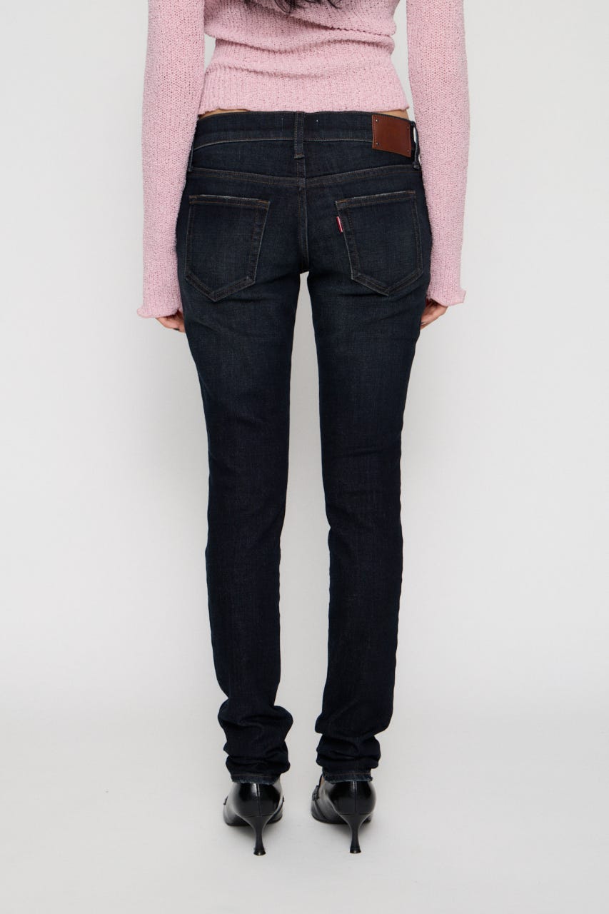 ORCUS LOW WAIST スキニー BLU 22inch