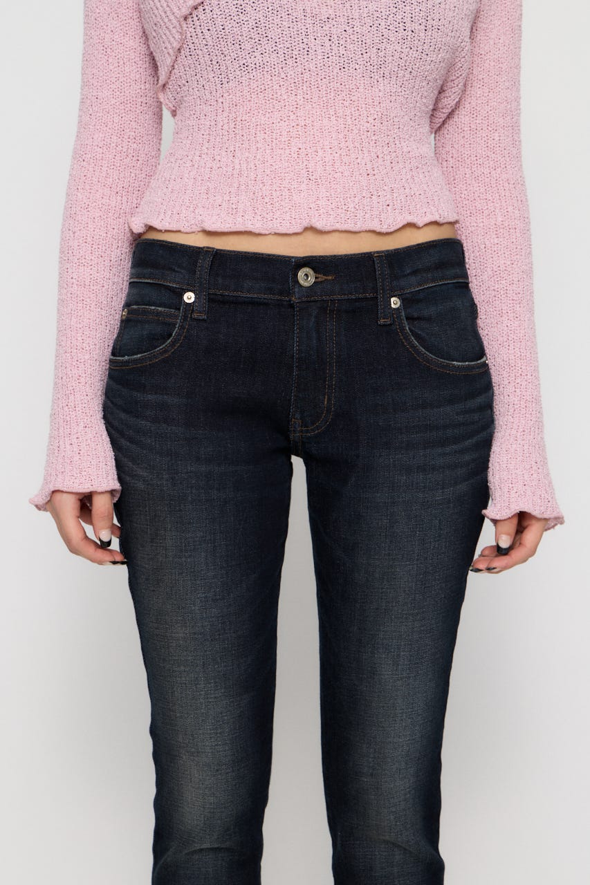 ORCUS LOW WAIST スキニー BLU 22inch