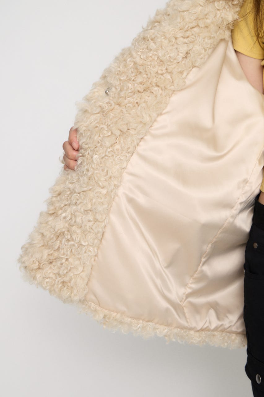FAUX FUR TAILOR  ジャケット O/WHT F