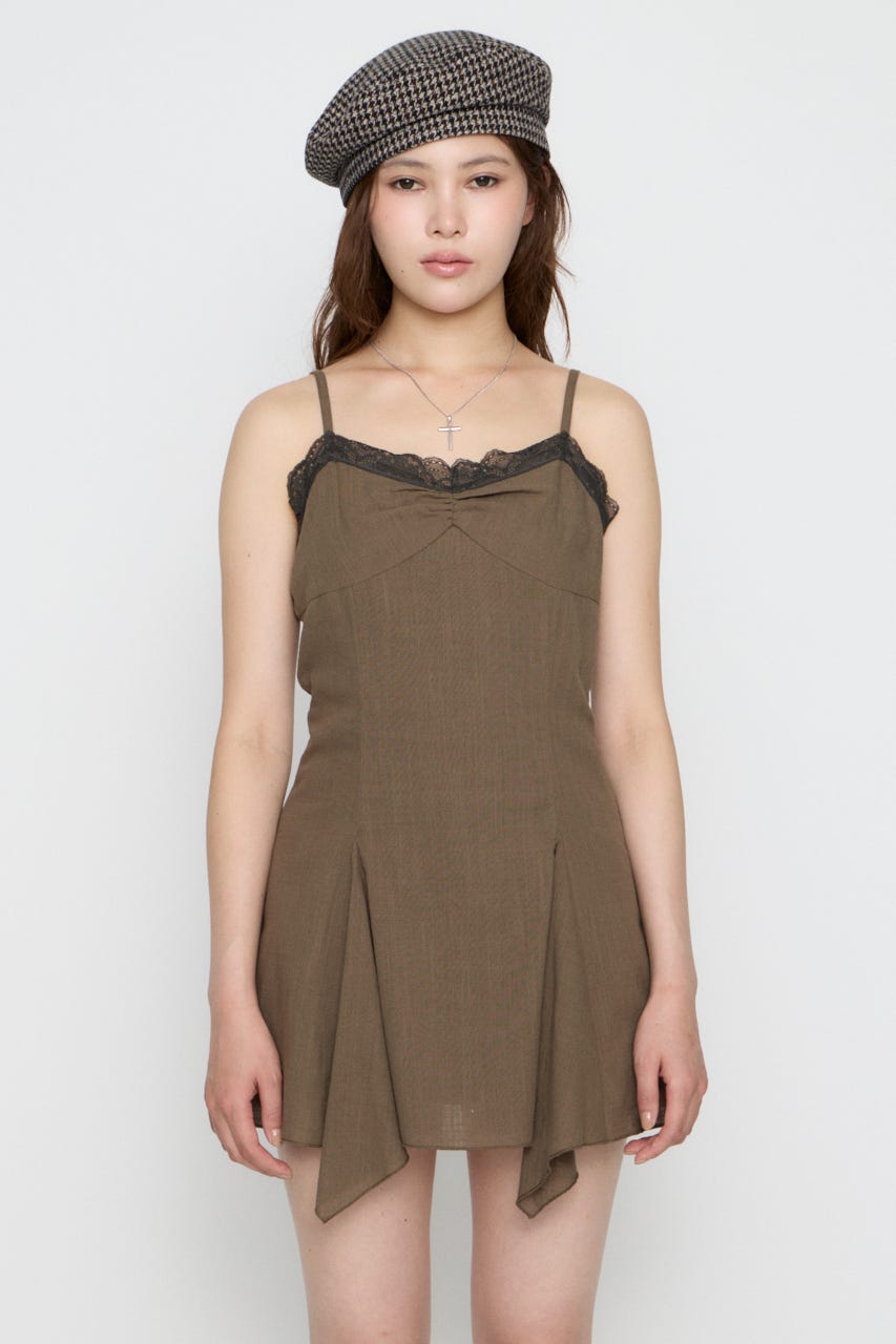COTTON LACE CAMI チュニック KHA S