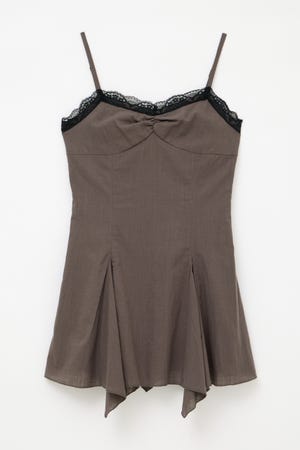 COTTON LACE CAMI チュニック