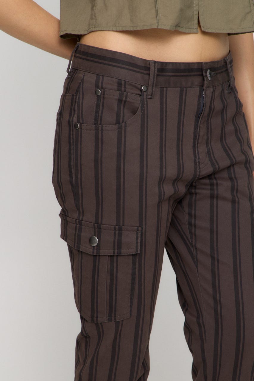 COTTON POCKET CAPRI パンツ C.GRY XS