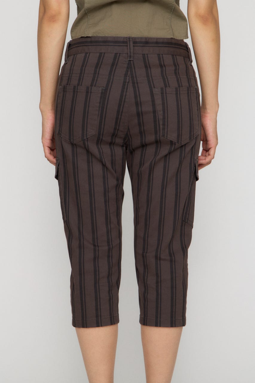COTTON POCKET CAPRI パンツ C.GRY XS
