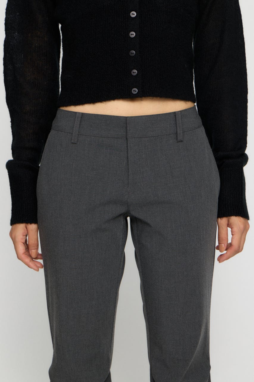 PLEATS LAYERED 2PIECE パンツ GRY S